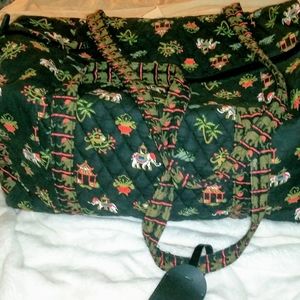 LG Quitted Duffel Bag w/ Matching Carryon Satchel